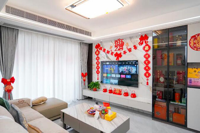 93㎡三居現(xiàn)代風，通透明亮的實用型雅居